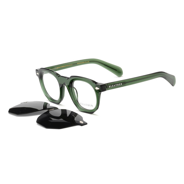 Fable: Lunettes à clips de luxe Vert