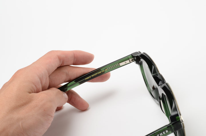 Fable: Lunettes à clips de luxe Vert