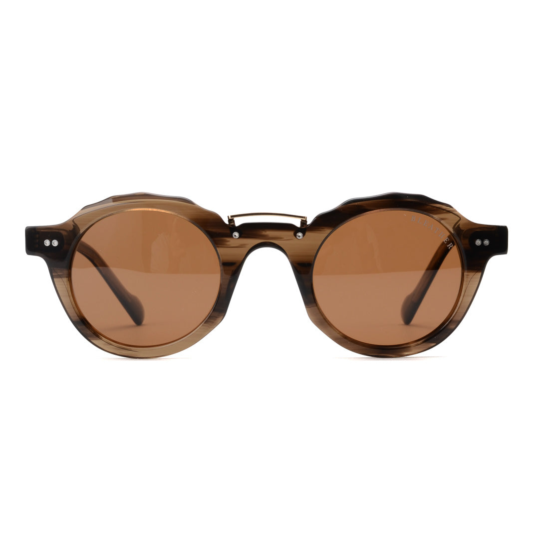 Enigma: Lunettes de soleil de luxe Marron