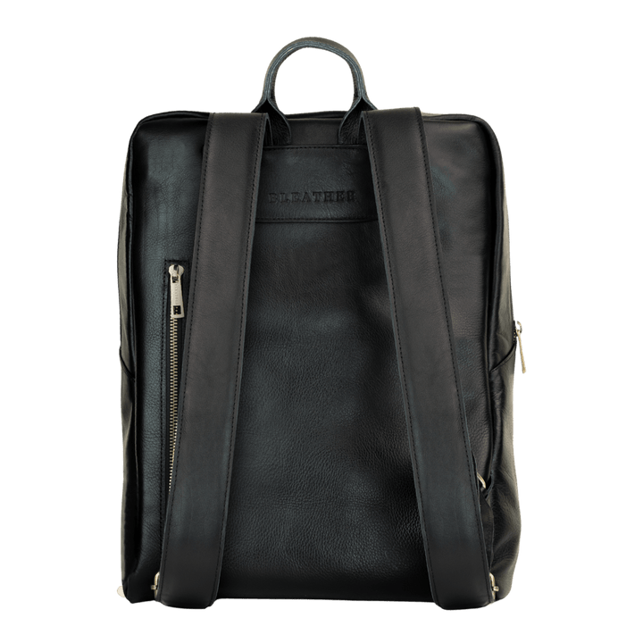 Atlas: Sac à dos - Cuir Noir - Bleather Maroc