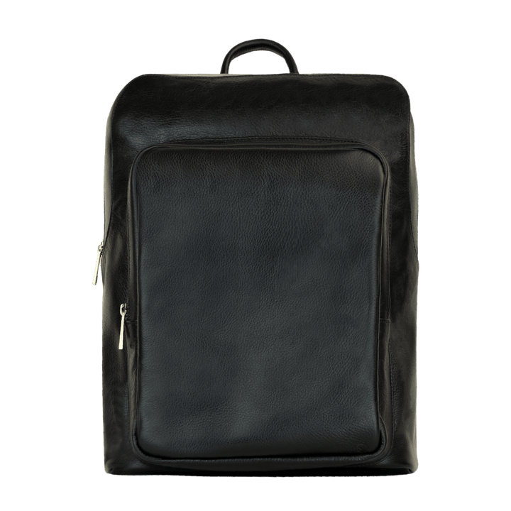 Atlas: Sac à dos - Cuir Noir - Bleather Maroc