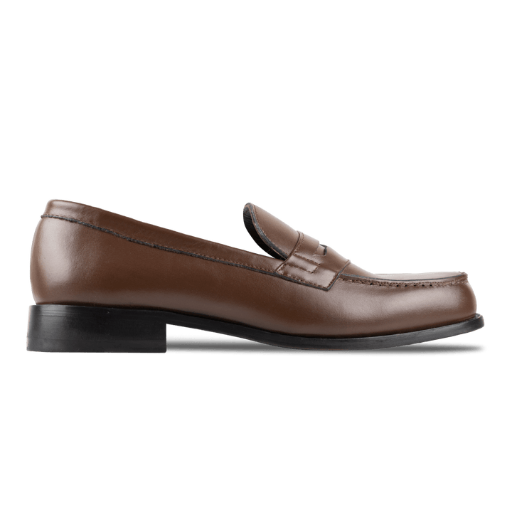 Beverley: Mocassin Homme - Cuir Marron - Bleather Maroc