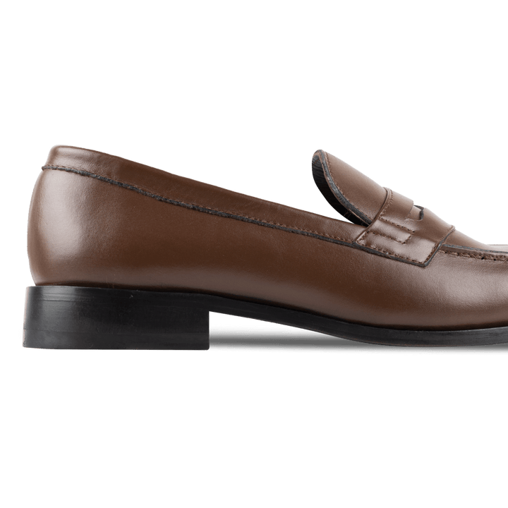 Beverley: Mocassin Homme - Cuir Marron - Bleather Maroc