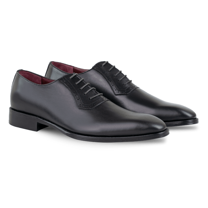 Branson: Richelieu Homme - Cuir Noir - Bleather Maroc