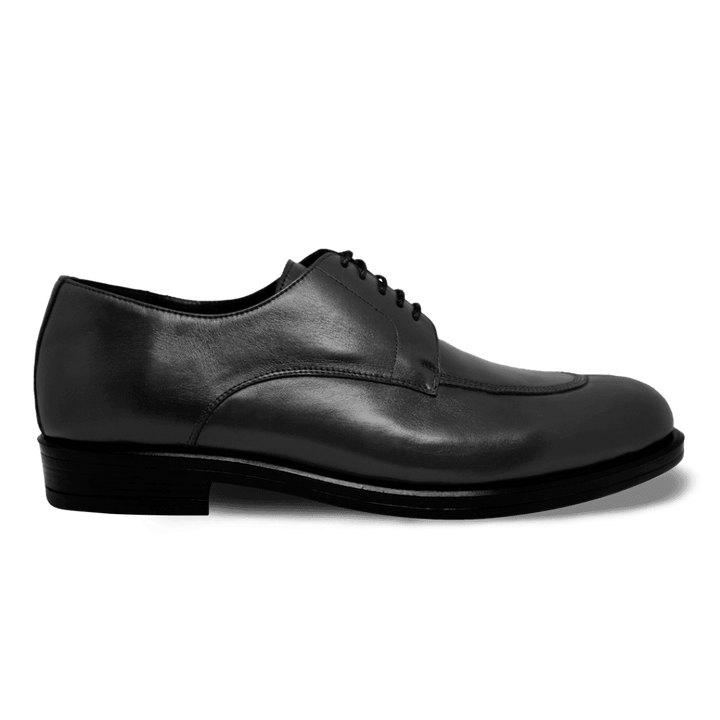 Brownrigg: Derby Homme - Cuir Noir - Bleather Maroc