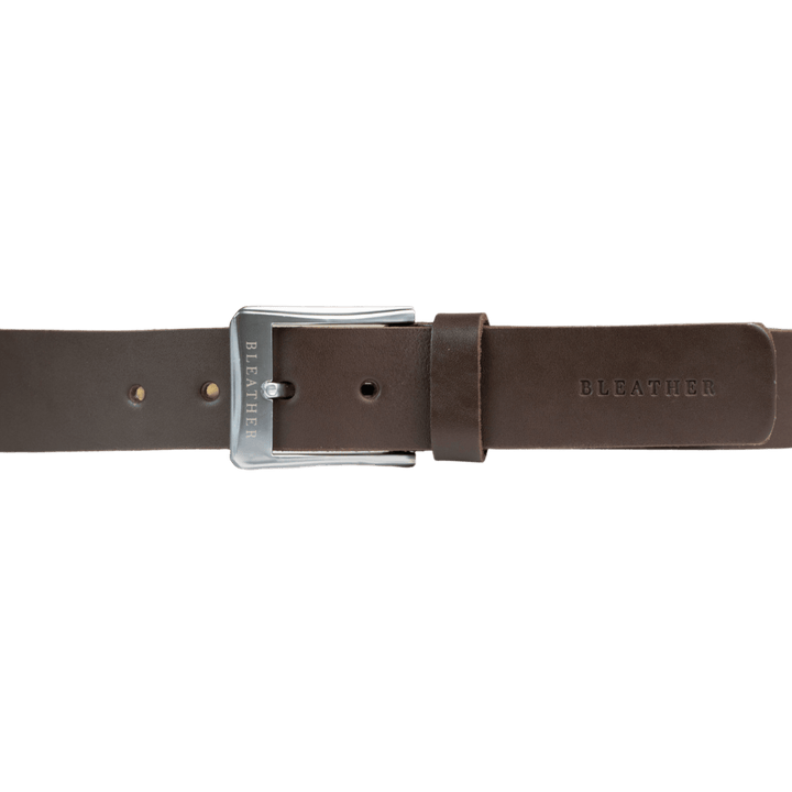 C100SL: Ceinture Homme - Cuir Marron - Bleather Maroc