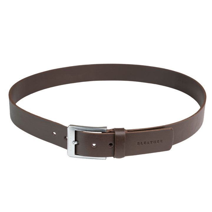 C100SL: Ceinture Homme - Cuir Marron - Bleather Maroc