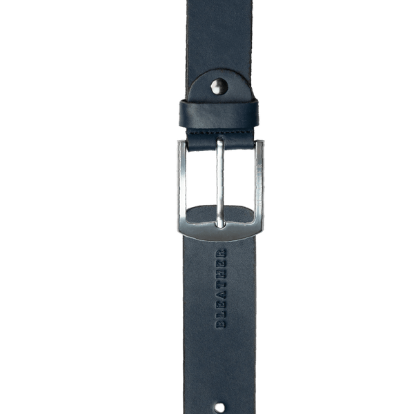 C93SL: Ceinture Homme - Cuir Bleu