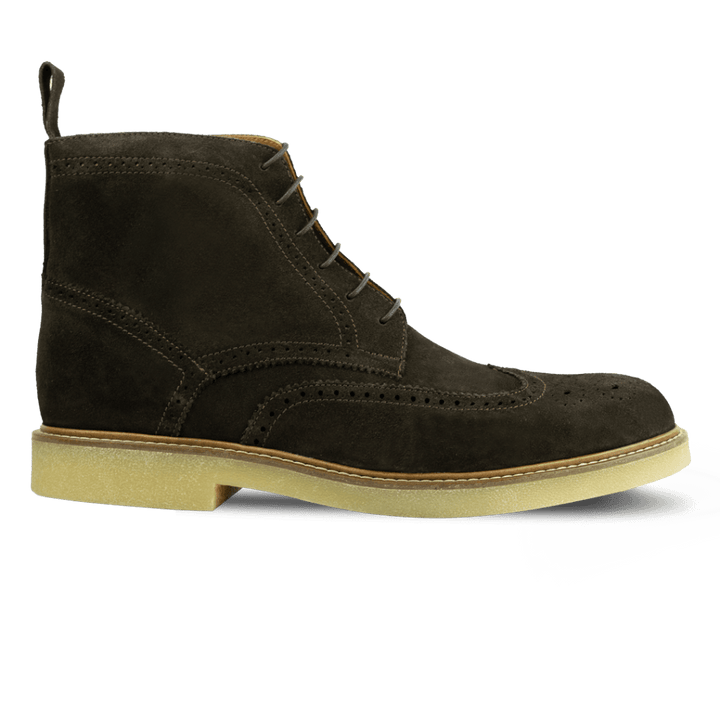 Columb: Bottes Homme - Crêpe Marron - Bleather Maroc