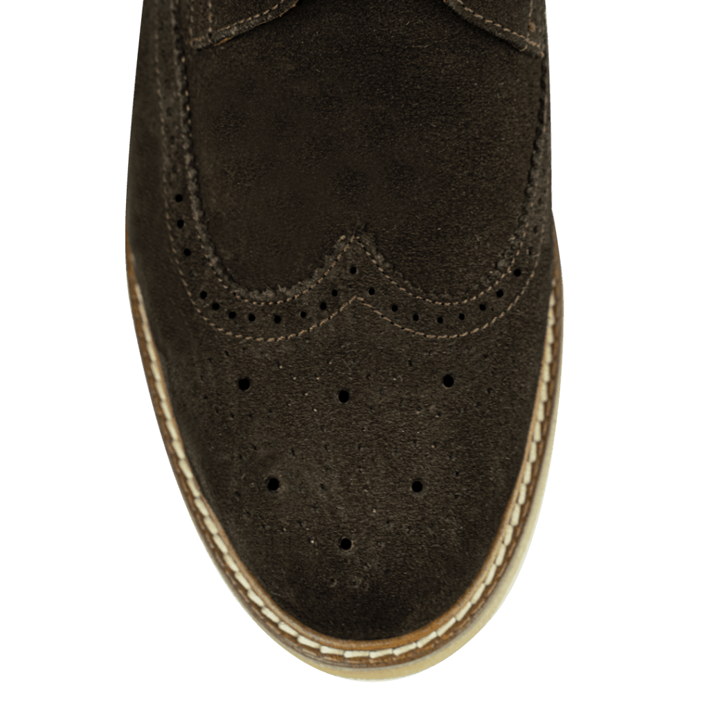 Columb: Bottes Homme - Crêpe Marron - Bleather Maroc