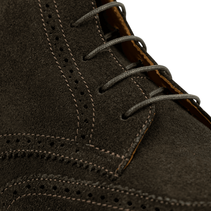 Columb: Bottes Homme - Crêpe Marron - Bleather Maroc