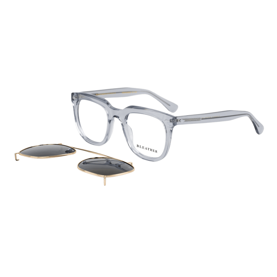 Cypress: Lunettes à clips de luxe Gris - Bleather Maroc