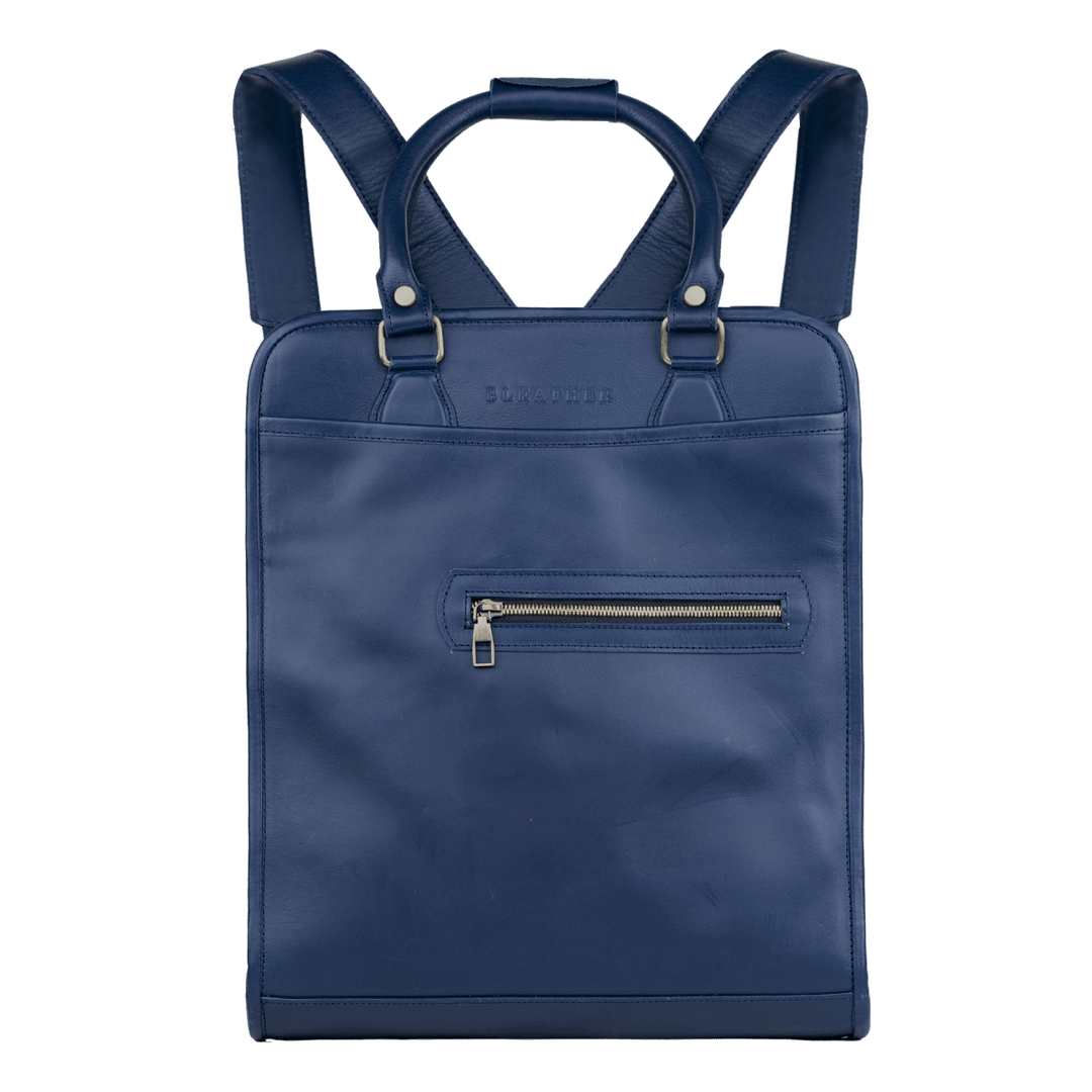 Fezexplore: Sac à dos - Cuir Bleu - Bleather Maroc