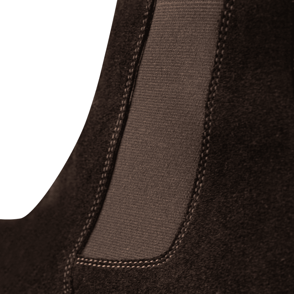 Foxton: Chelsea Boots Homme - Daim Marron - Bleather Maroc