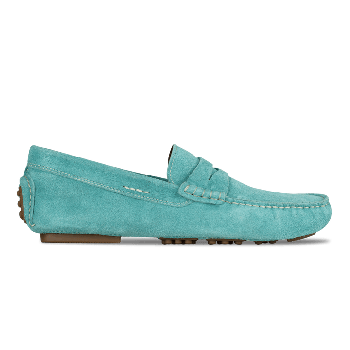 Gary: Mocassin Homme - Daim Tiffany - Bleather Maroc