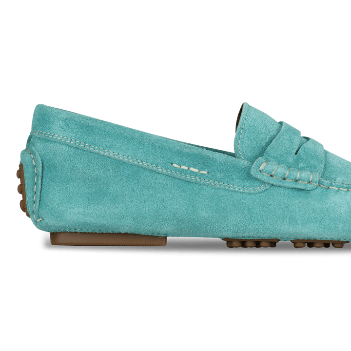 Gary: Mocassin Homme - Daim Tiffany - Bleather Maroc