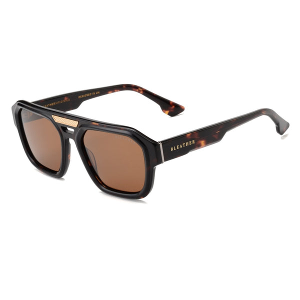 Glaston: Lunettes de soleil de luxe Marron