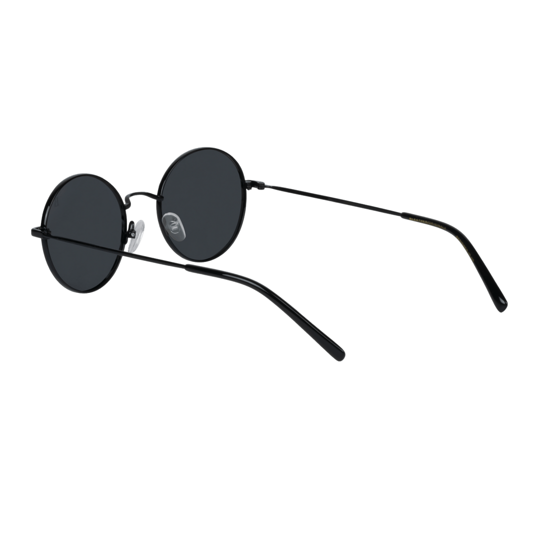 Globe S': Lunettes de soleil de luxe Noir - Bleather Maroc