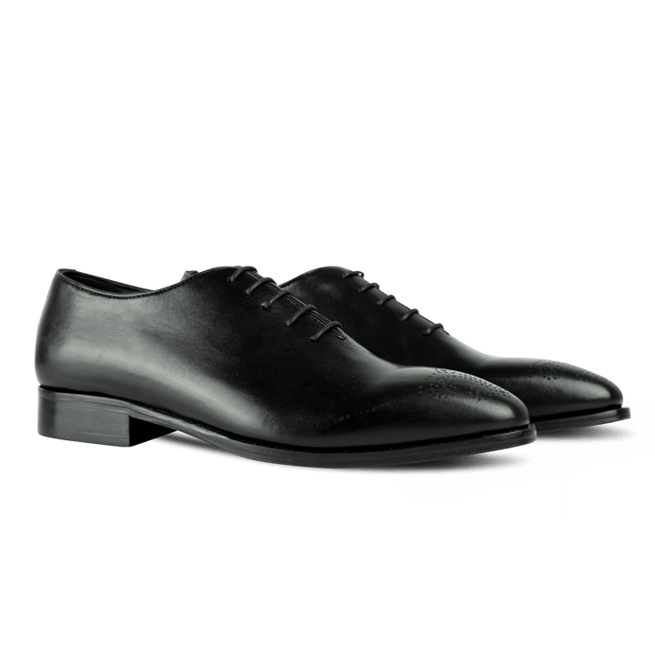 Lanner: Richelieu Homme - Cuir Noir - Bleather Maroc