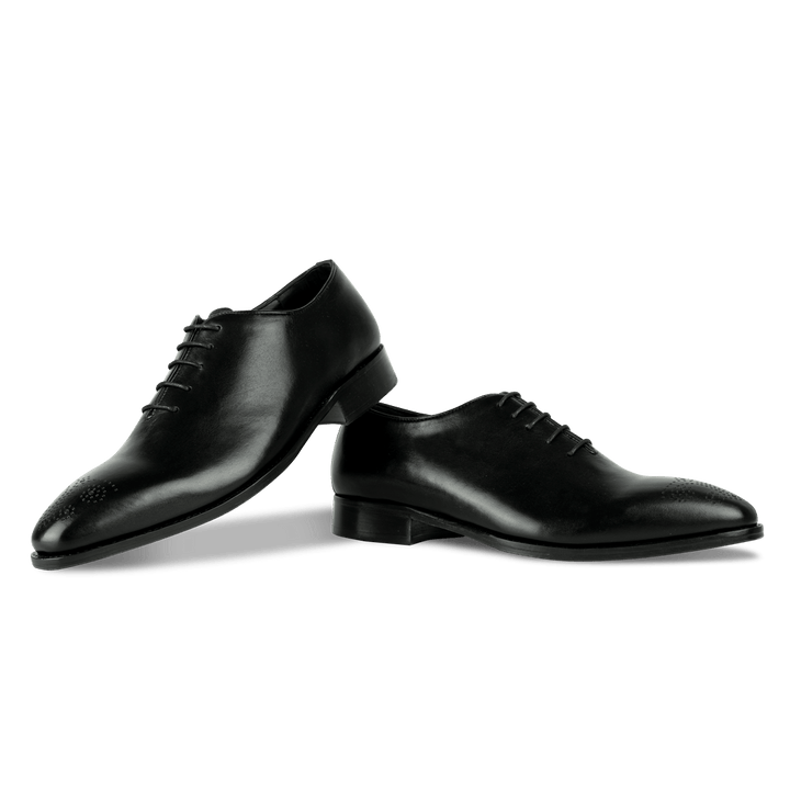 Lanner: Richelieu Homme - Cuir Noir - Bleather Maroc