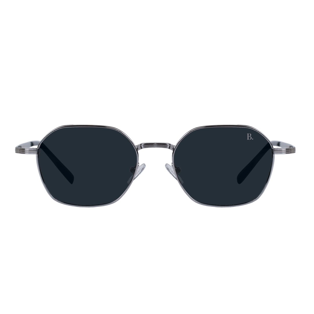 Luminal S': Lunettes de soleil de luxe Silver - Bleather Maroc