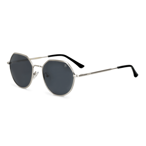 Lunavo: Lunettes de soleil de luxe Silver