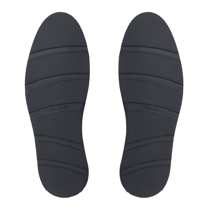 Molow: Mocassin Homme - Cuir Noir - Bleather Maroc