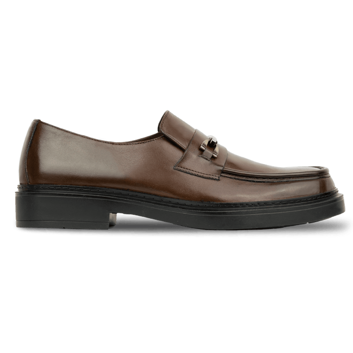 Oliver: Mocassin Homme - Cuir Marron - Bleather Maroc