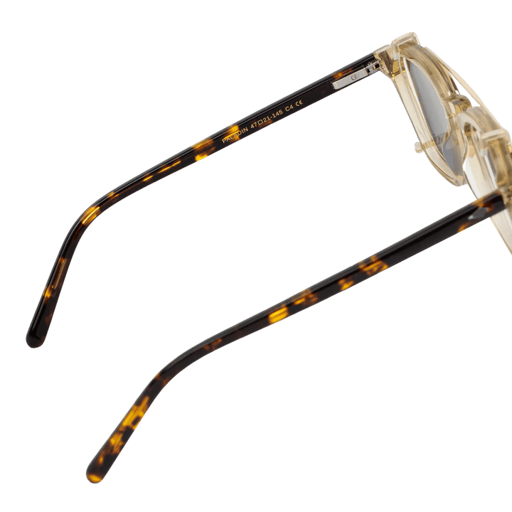 Paladin: Lunettes à clips de luxe Havane - Bleather Maroc