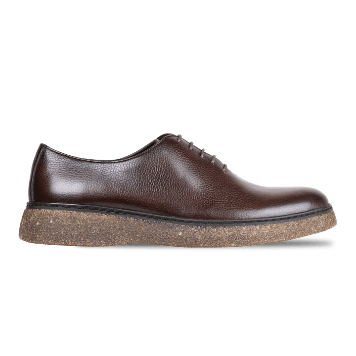 Peters: Richelieu Homme - Cuir Marron - Bleather Maroc