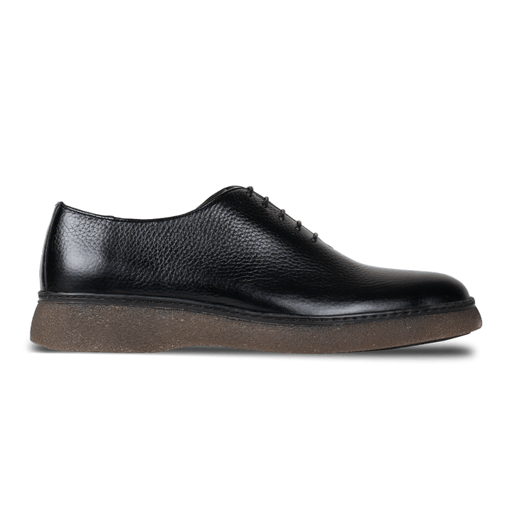 Peters: Richelieu Homme - Cuir Noir - Bleather Maroc