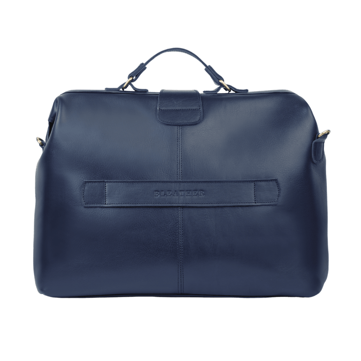 Practitioner: Cartable - Cuir Bleu - Bleather Maroc