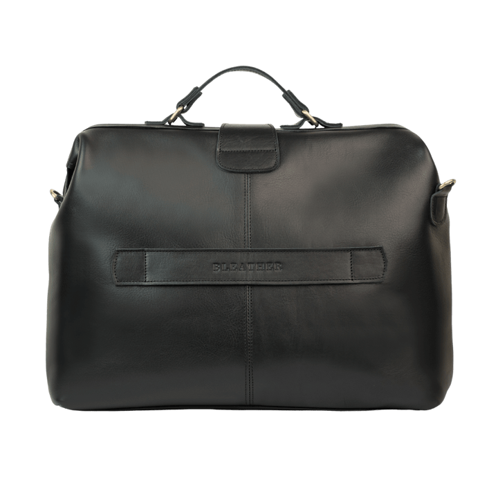 Practitioner: Cartable - Cuir Noir - Bleather Maroc