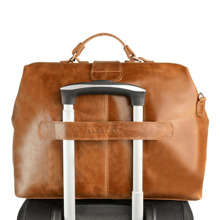 Practitioner: Cartable - Cuir Tabac - Bleather Maroc