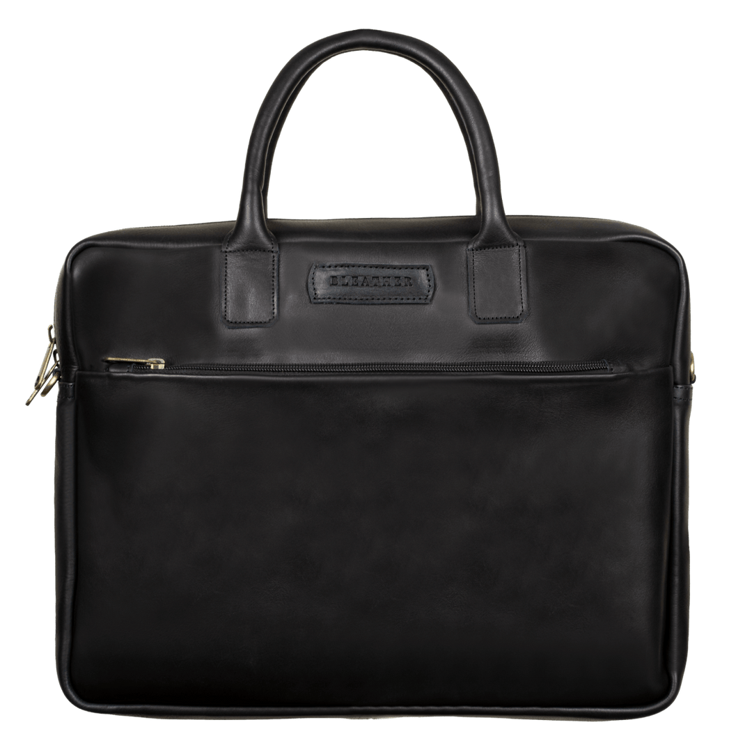 Prestige: Cartable Ordinateur - Cuir Noir - Bleather Maroc