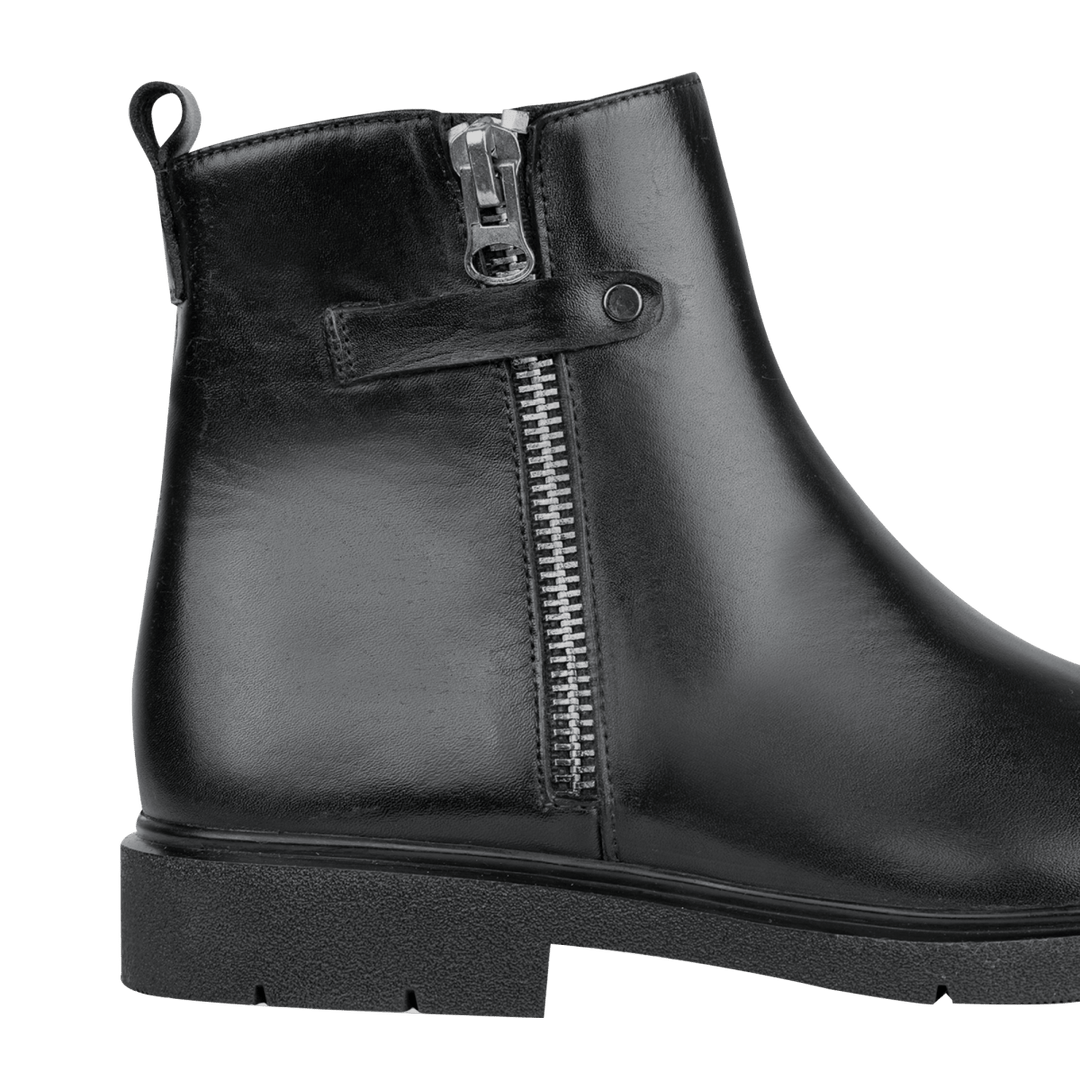 Ralph: Boots Homme - Cuir Noir - Bleather Maroc