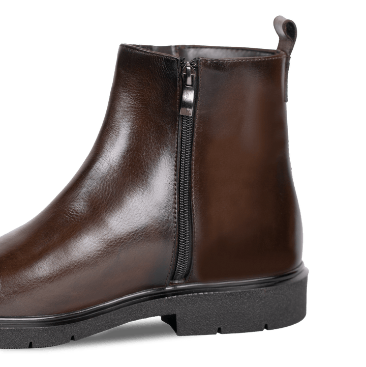 Ralph: Bottes Homme - Cuir Marron - Bleather Maroc