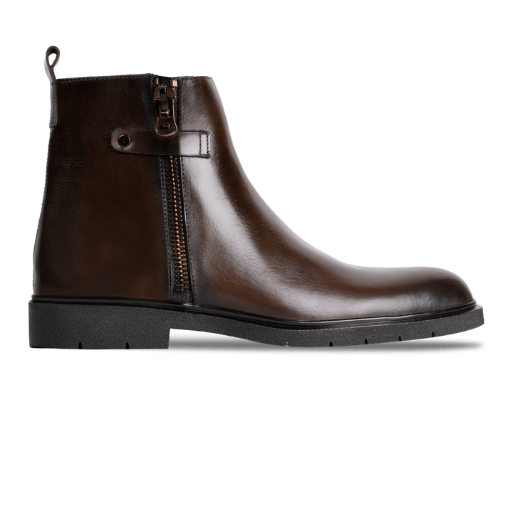 Ralph: Bottes Homme - Cuir Marron - Bleather Maroc