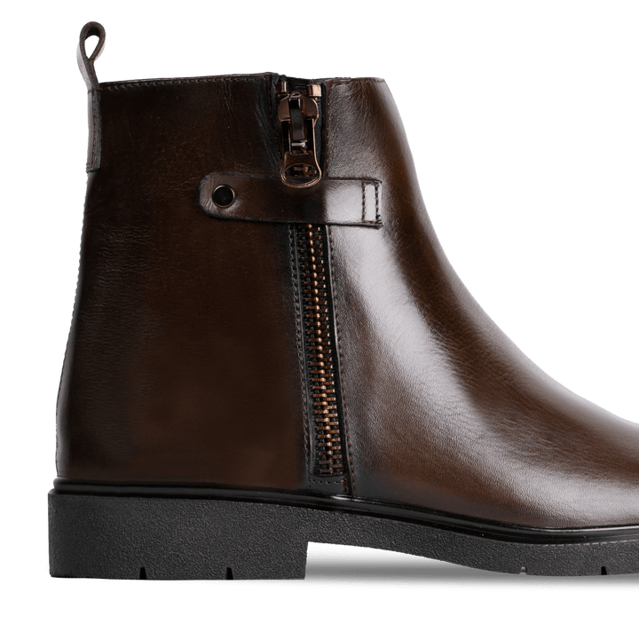 Ralph: Bottes Homme - Cuir Marron - Bleather Maroc