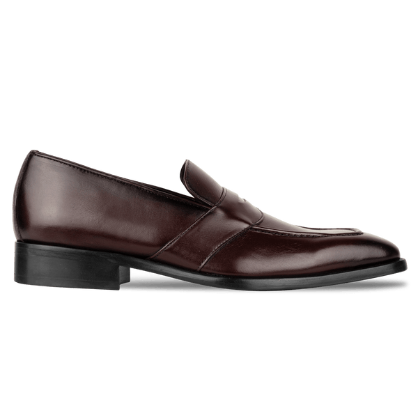 River: Mocassin Homme - Cuir Bordeaux