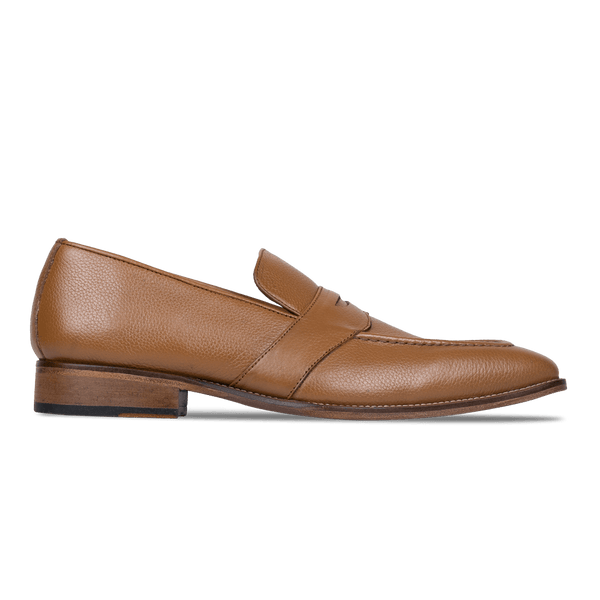 River: Mocassin Homme - Guir Cognac