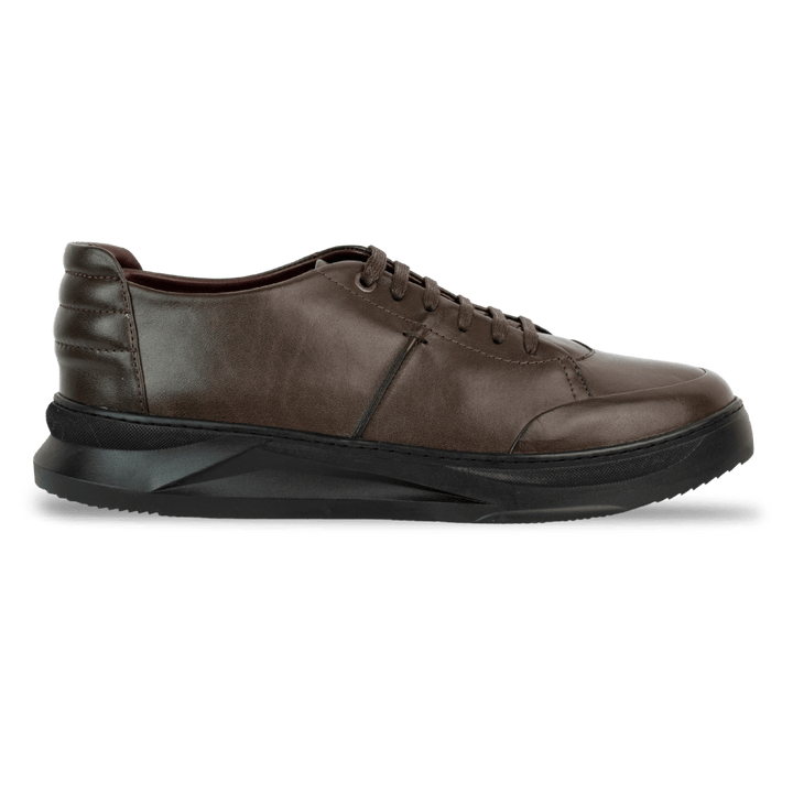 Stratos: Sneakers Homme - Cuir Marron - Bleather Maroc