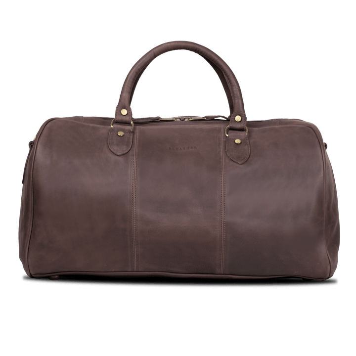 TheAristocrat: Sac de Voyage - Cuir Marron - Bleather Maroc