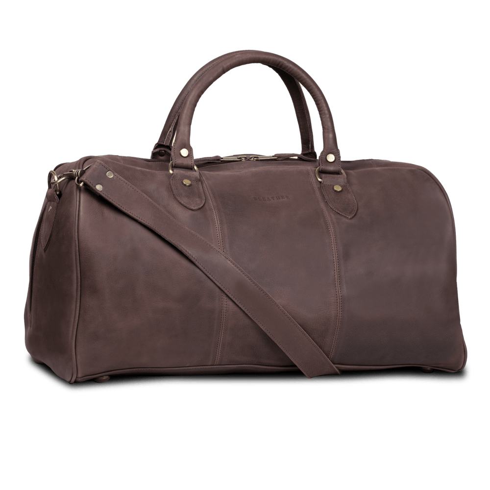 TheAristocrat: Sac de Voyage - Cuir Marron - Bleather Maroc