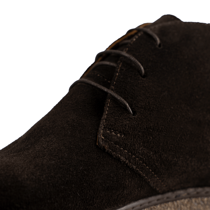 Varfell: Demi Bottes Homme - Gomme Marron - Bleather Maroc