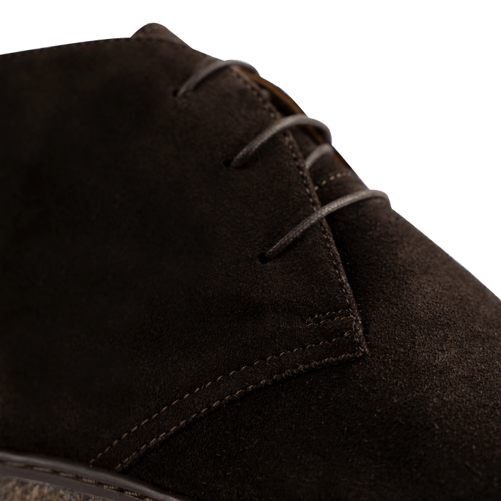 Varfell: Demi Bottes Homme - Gomme Marron - Bleather Maroc