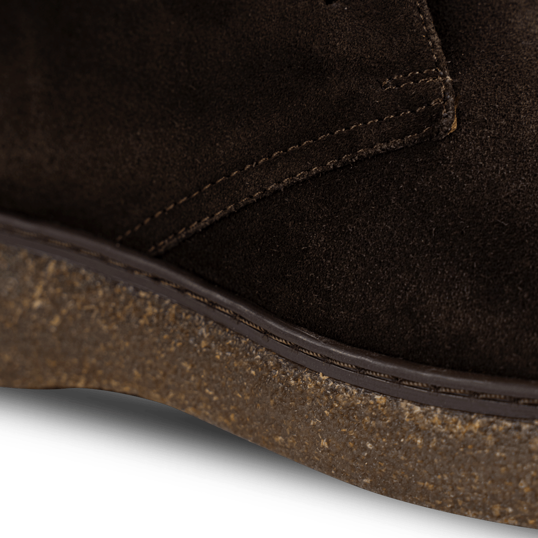 Varfell: Demi Bottes Homme - Gomme Marron - Bleather Maroc