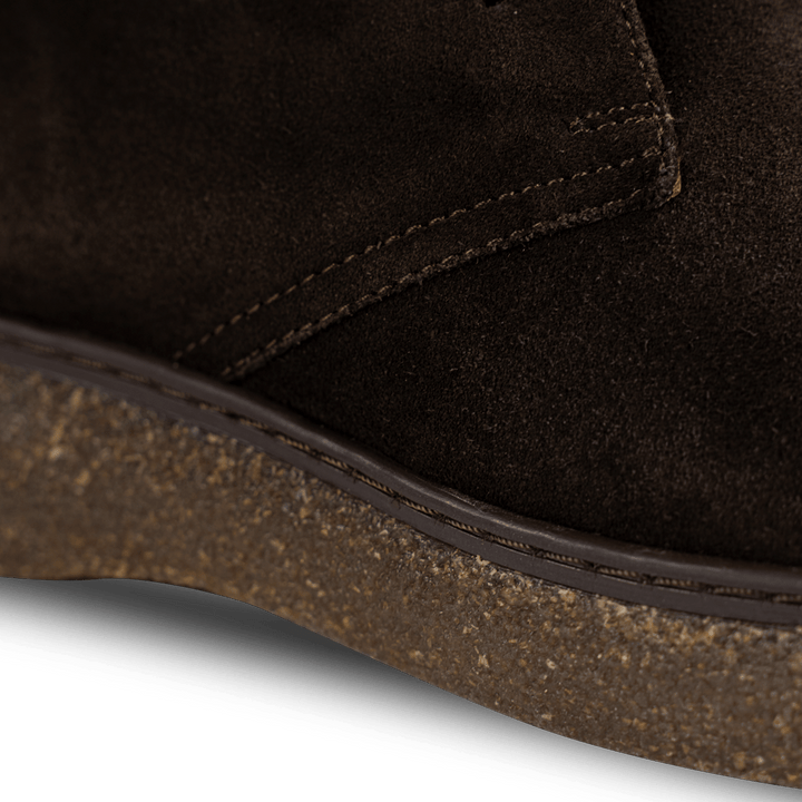 Varfell: Demi Bottes Homme - Gomme Marron - Bleather Maroc