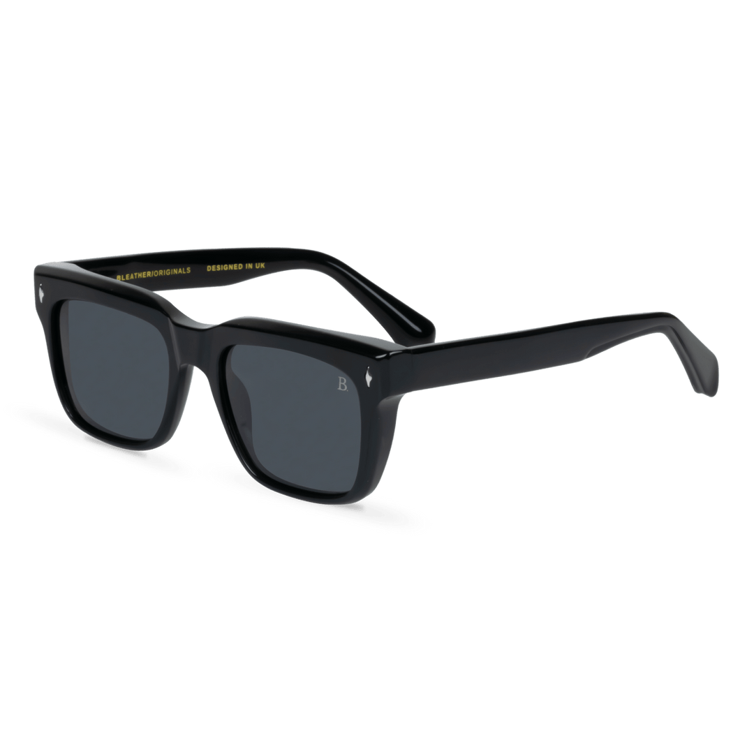 Zodiava: Lunettes de soleil de luxe Noir - Bleather Maroc