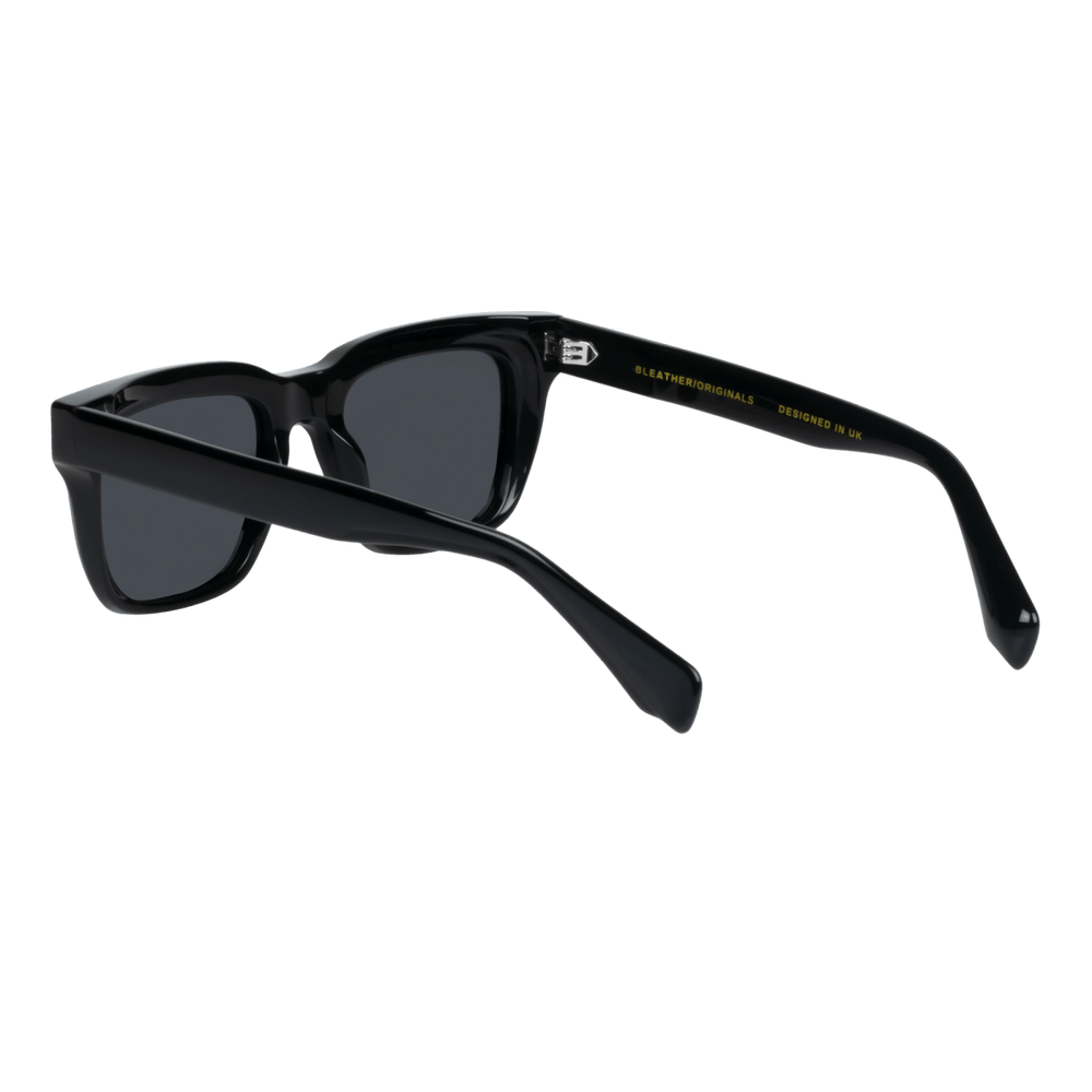 Zodiava: Lunettes de soleil de luxe Noir - Bleather Maroc